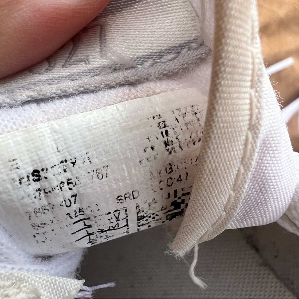 New Balance 327 Cream/Tan/Grey Sneakers Size 7 - Picture 4 of 9